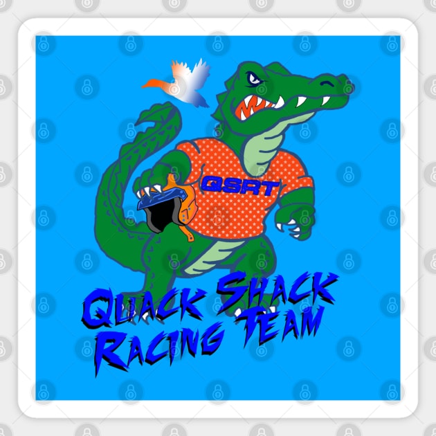 Quack Shack Racing Team Magnet by MoonClone